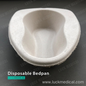 Biodegradable Bedpan Paper Made Bed Pan